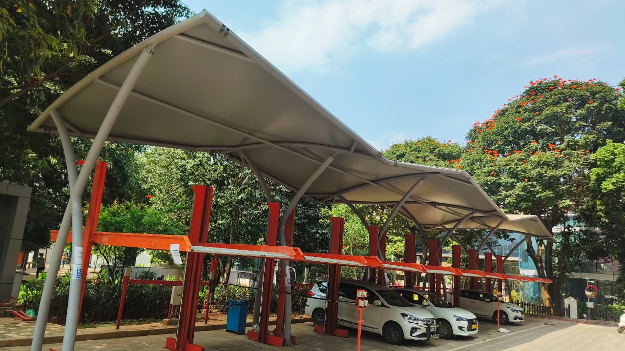 Parking Tensile Structure